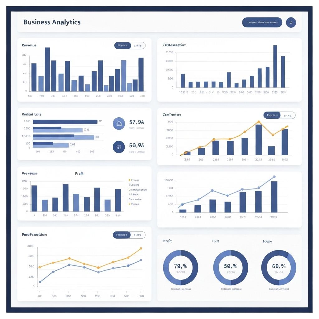 SaaS Analytics Dashboard screenshot