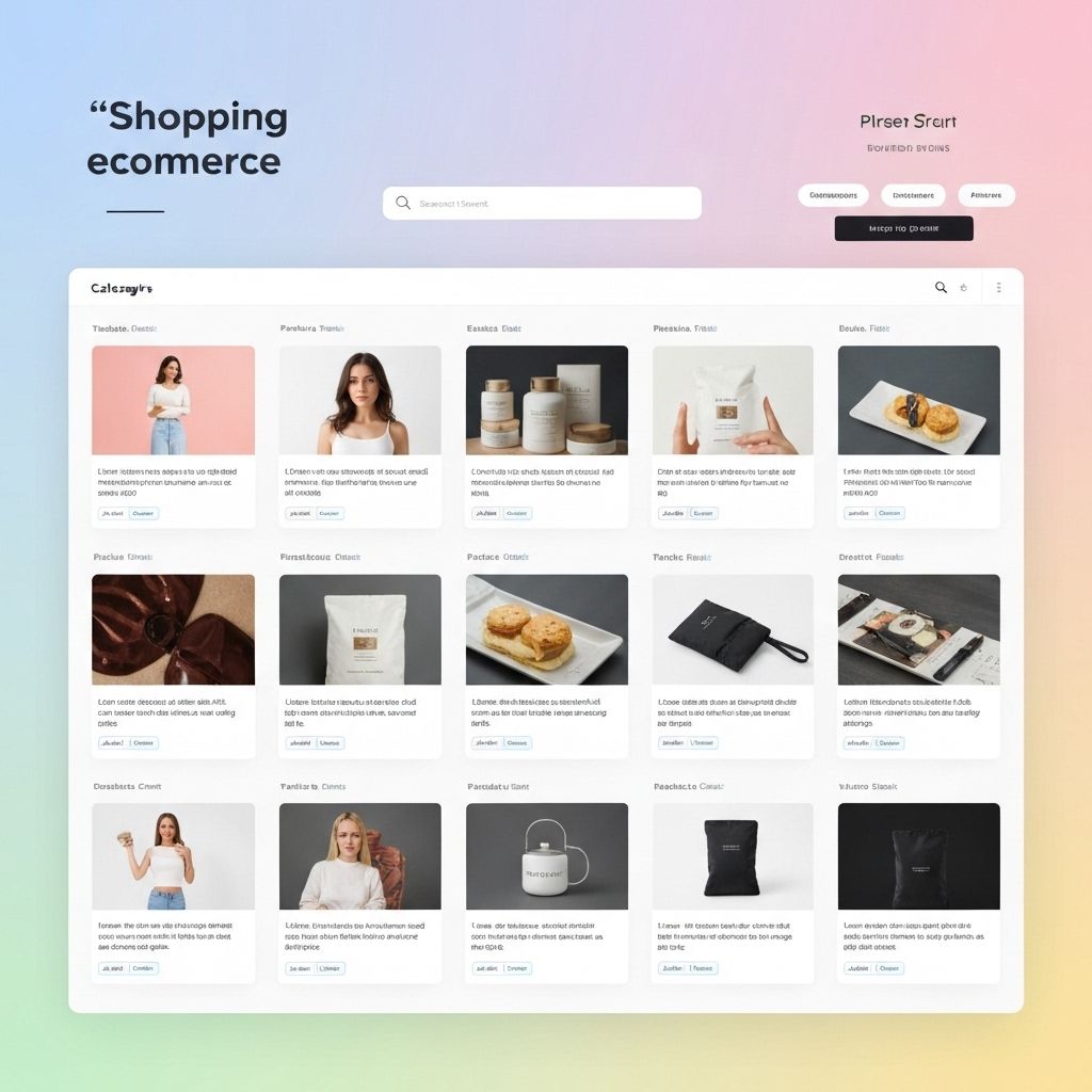 E-commerce Marketplace screenshot
